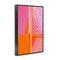 Stupell Industries Centric Orange & Pink Framed Giclee Wall Art Design by Incado